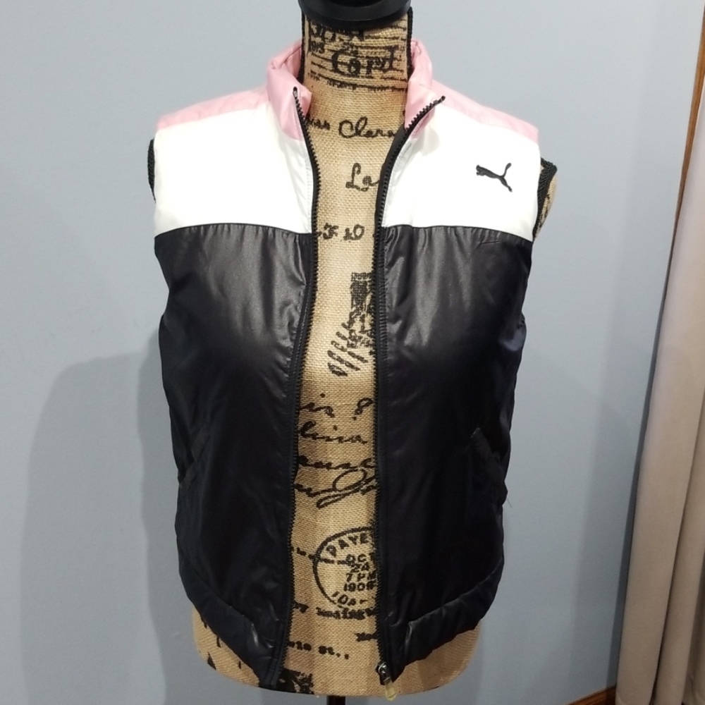 Puma nylon color block vest